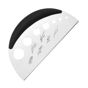 Imagem de WeiLaiKeQi Herb Stripper 7 Cutter 2 em 1 Herb Chopper, Herb Peeler, Rick Leaf Tirpping para Tomilho Colantro Couve -couve, Preto