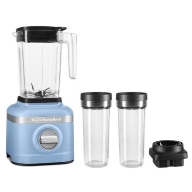 Imagem de KitchenAid Liquidificador de trituração de gelo de 3 velocidades K150 com 2 frascos de liquidificador pessoal - KSB1332