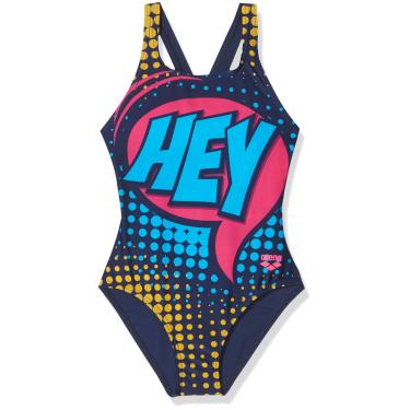 Imagem de arena Maio Infantil Maxfit Hey Azul Marinho E Azul Turquesa 10-11