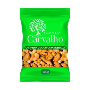 Imagem de Castanha De Caju Caramelizada Com Leite Condensado 100g Diversas Quant