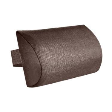 Imagem de IEUDNS Chaise Lounge Cabeça travesseiro de travesseiro de colapso macio com elástico Reclinner Pillow para encadernos para cadeiras de escritório Jardim da, Café Profundo