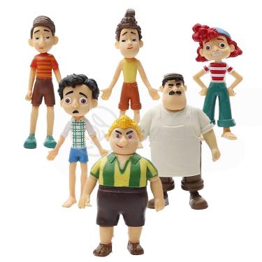 Imagem de Conjunto Cartela Menino Luca E Seus Amigos 6 Personagens