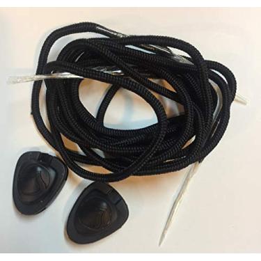 Imagem de Liquid Force Cadarços De Reposição Para Wakeboard - 2 Peças, Pretos