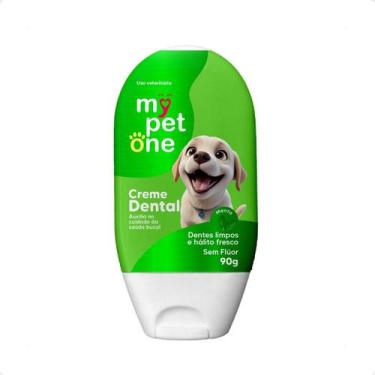 Imagem de Creme Dental Menta para Cães e Gatos Mypetone - 90g