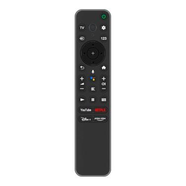 Imagem de Controle remoto de voz de substituição RMF-TX800U com microfone compatível com Smart TV Sony BRAVIA 4K 8K Ultra HD HDR (Google TV) X72K X73K X80K X81K X90K X90CK X85TK W830K A80K X95K X85K Z9K X90S