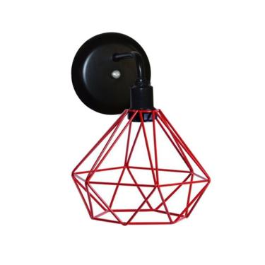 Imagem de Arandela Diamante Vermelho