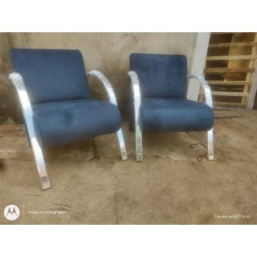 Imagem de Poltrona Aurora - Aurora decorações, Azul