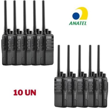 Imagem de 10X Rádio Comunicador Intelbras Rc3002 G2 - Walkie Talkie Ht