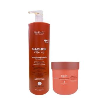 Imagem de Kit Arvensis Cachos Naturais - Ativador de Cachos 1L + Máscara 2x1 500