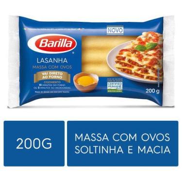 Imagem de Macarrão Lasanha com Ovos BARILLA 200g