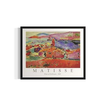 Imagem de View of Collioure Matisse Art Print Poster, Henri Matisse exposição de arte de parede para decoração de parede, decoração quarto banheiro sala de estar 65 (vista do colioure, 20 x 25 cm, sem moldura)