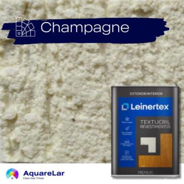 Imagem de RÚSTICO (GRAFIATO) TEXTUCRIL LEINERTEX 23Kg, CHAMPAGNE