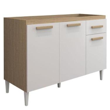 Imagem de Balcão De Pia Vitória 2000313 Atacama Off White - Aramóveis - ARAMOVEI