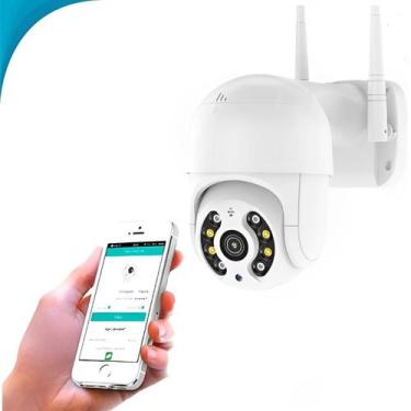 Imagem de Câmera 360 Segurança Externa WiFi Hd Giratória - ATENA