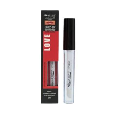 Imagem de Lip Gloss Labial Volumoso Incolor Com Glitter Max Love N° 5