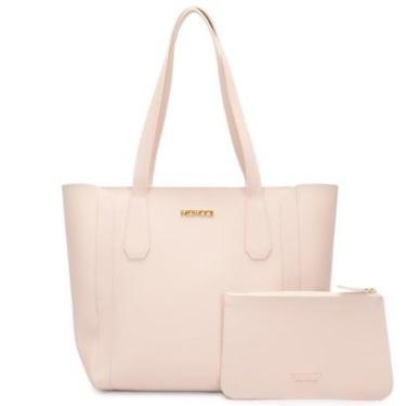 Imagem de bolsa de ombro cabe notebook faculdade trabalho bolsa feminina grande Moncci-Feminino