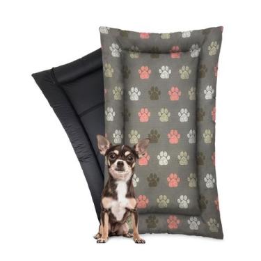 Imagem de Colchonete Pet Cama Confortável Com Zíper Lavável Fundo Impermeável P 