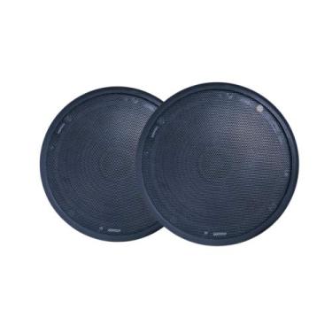 Imagem de Kit Par de Arandelas Redonda Orion Full Range 6P 55W 8R Preta Leson - 