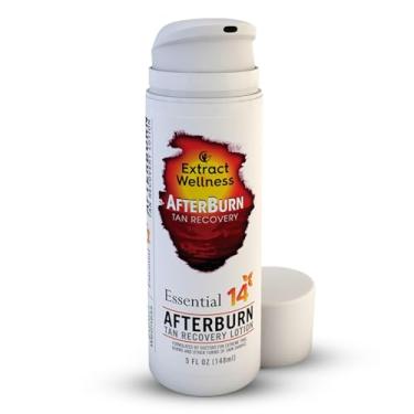Imagem de Nirvanta Loção All-in-One AfterBurn Tan Recovery – Loção pós-sol formulada por médicos com ingredientes naturais e 14 óleos essenciais para todas as idades – Cuidados pós-sol para hidratação profunda