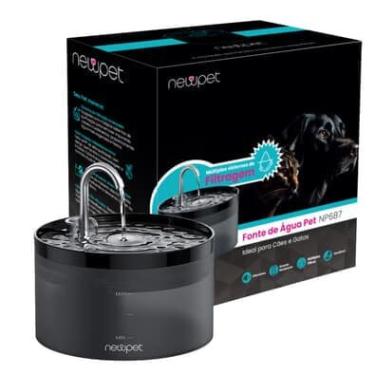 Imagem de 2l Fonte De Agua Para Pet Silencioso Newpet
