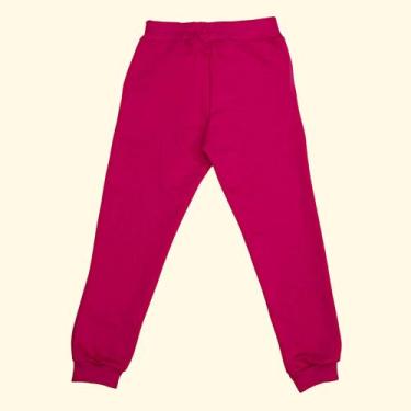 Imagem de Calça De Moletom Infantil Jogger Skinny Meninos Meninas Moletinho - RO