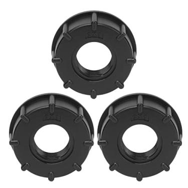 Imagem de 3pcs Ibc Tank Conector de Tanque Grosso Kit de Adaptador Drenagem Mangueira Com Junta Embutida para Conexão à Prova Vazamentos, Tampa Lavagem Absorvente Diâmetro Interno 60 Mm (G1)