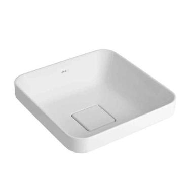 Imagem de Cuba De Sobrepor Quadrada Slim 30x30x13cm Branco L.21030.17 - Deca - D