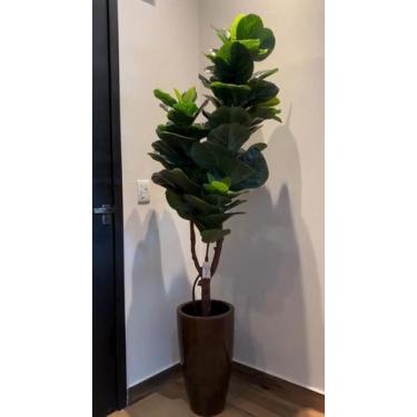 Imagem de Planta artificial ficus lyrata artificial 1.10mt o vaso não acompanha 