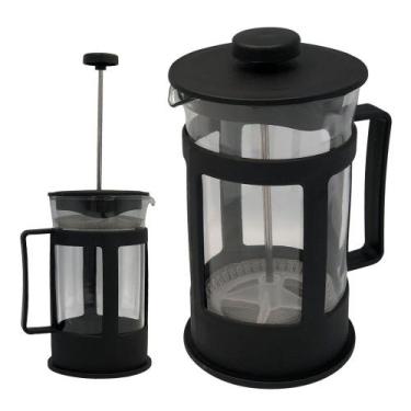 Imagem de Cafeteira Prensa Francesa Cremeira Café Leite Chá 600ml - Wincy