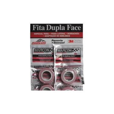 Imagem de Cartela Fita Dupla Face 3 Metros X 11 Mm Com 10 Unidades