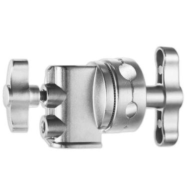 Imagem de Grip Head Selens Heavy Duty 6x9x17 cm com suporte prateado de 4-16 mm