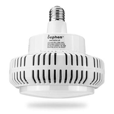 Imagem de dephen Lâmpada LED UFO de 150W com base E39 Mogul, luz de milho de alta baía de 5700K, substituição de lâmpada de milho 20250Lm para iluminação de garagem de armazém 400W-600W MH/HPS/HID, IP64