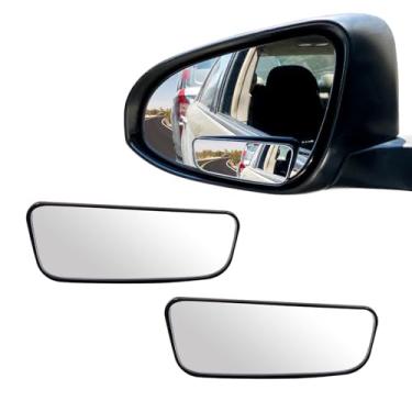 Imagem de YnGia Espelho auxiliar curvo retangular