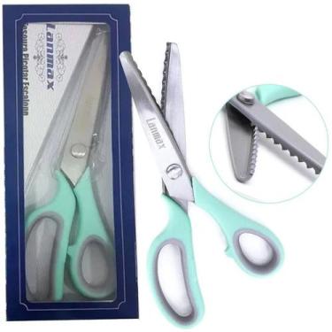 Imagem de Tesoura De Picotar Escalope Ondulada Tecido Papel Profission - BERTO I