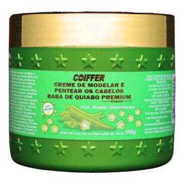 Imagem de Creme Pentear e Modelar Babá de Quiabo Coiffer 350grs Hidrata Sem Enxa