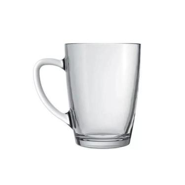 Imagem de Caneca De Vidro Leite Com Café Nadir 300ml Tarsila