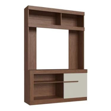 Imagem de Estante para TV 50 Polegadas ES503 270cm Wengue/Cristalo - Decibal