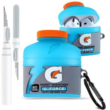 Imagem de Capa para AirPods 4 Toyuma Cute Kawaii Cartoon de silicone com kit