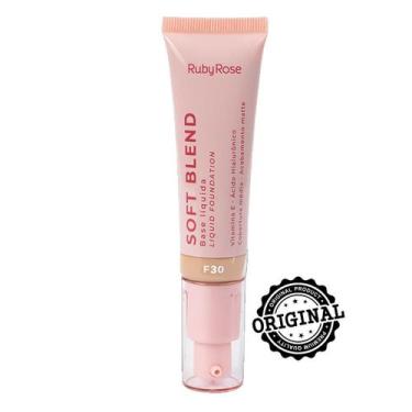 Imagem de Base Liquida Soft Blend Ruby Rose HB M301, F30