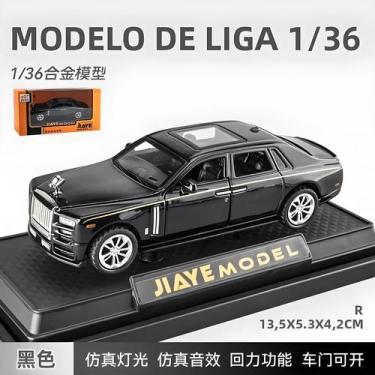 Imagem de Carro De Brinquedo Infantil Em Escala 1:36, Modelo Rolls Royce Phantom