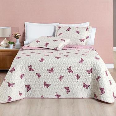 Imagem de Cobre Leito Avere Queen 03 Peças - Borboletas - BIA ENXOVAIS