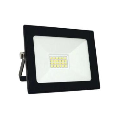 Imagem de Refletor Led Loren Up 10w 6500k Preto Ip65 Bivolt Lorenzetti