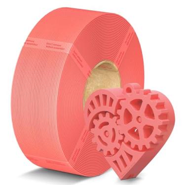 Imagem de ANYCUBIC Refil de filamento PLA 1,75 mm, filamento de impressora 3D, para carretéis reutilizáveis, precisão dimensional +/- 0,02 mm, adequado para a maioria dos carretéis reutilizáveis, 1 kg, rosa