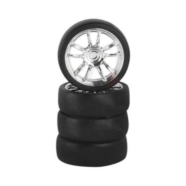 Imagem de Pneus De Carro RC Em Escala 1/18 Para AE86 A86 LD1801 LD1802 LD1803 LD