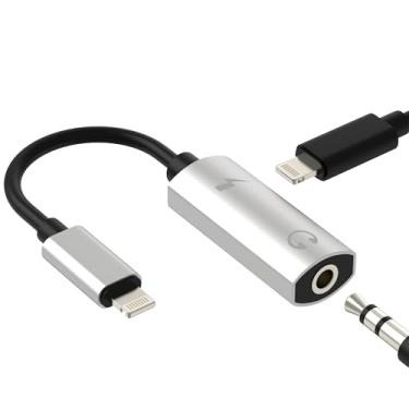 Imagem de Adaptador de fone de ouvido para iPhone para Apple 14 13 Pro AUX Jack (2 em 1) Lightning para cabo carregador de 3,5 mm divisor de cabo de áudio conector de carro para iPad adaptador de fone de ouvido