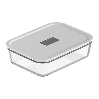 Imagem de Pote de Vidro Hermético Fresh Lock Branco Fechado 1,25L PFL600BCF - Ou