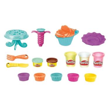 Imagem de Massa de Modelar Play-Doh Kitchen Cupcakes Coloridos F2929 - Hasbro