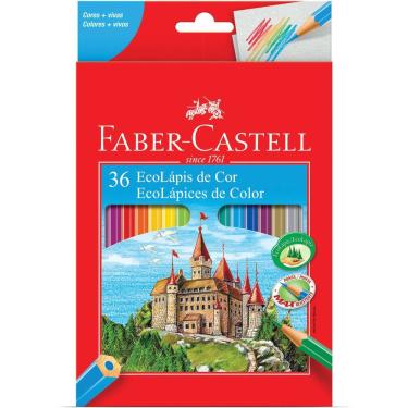 Imagem de Faber-Castell Pacote com 4 Lapis de cor Ecolapis 36 Cores