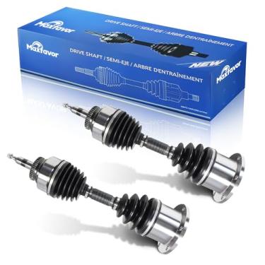 Imagem de Maxfavor Par dianteiro de eixo CV adequado para Ford F-150 2004-2008, para Ford Expedition 2003-2006, eixo CV para Lincoln Mark LT 2006 2007 2008, para Lincoln Navigator 2003-2006 CV eixo esquerdo