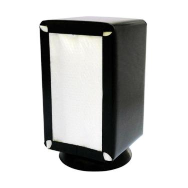 Imagem de Porta Guardanapo TV Aço Pintado - Preto - 9cm x 17cm